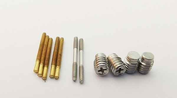 Headless double-sided Phillips screw threaded shaft toy shaft 3/8 5/8 1/2-13 1/4-20