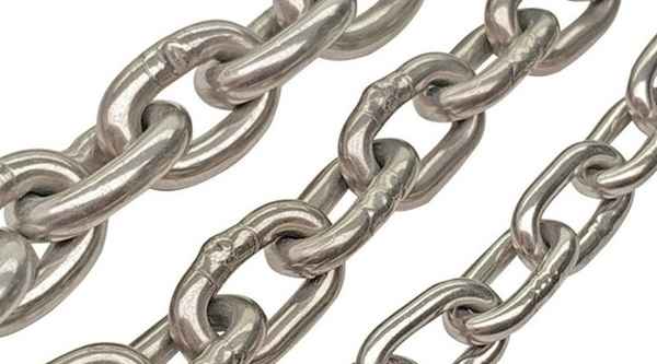 Customized chain iron chain thick iron chain lifting chain dog chain clothes chain seamless iron chain