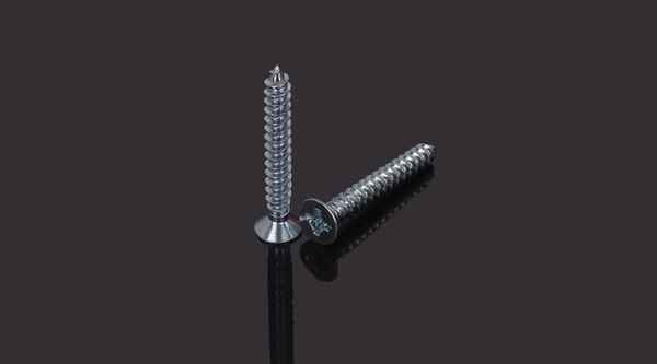 Wholesale Color Plated Nickel Plated Galvanized Countersunk Head Self Tapping Screws Flat Head Self Tapping Screws