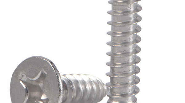 Customized 304 stainless steel self-tapping screws flat head cross self-tapping screws countersunk head self-tapping screws wood screws 5/8