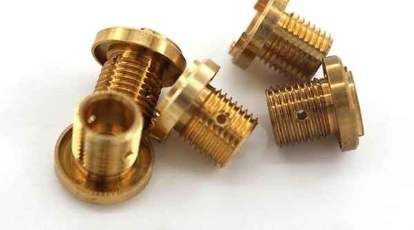 Non-standard copper parts professional CNC lathe machinery fine brass hardware accessories 6#-32 5/16