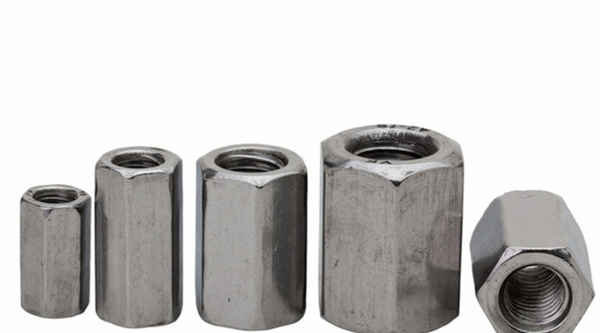 Hexagonal nut 304 stainless steel welded round nut joint nut thickening and lengthening link nut