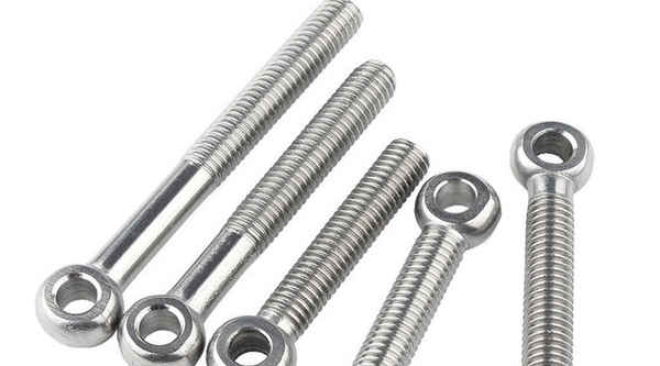 Wholesale 304 Stainless Steel Joint Screws With Hole Ring Bolts Sheep Eye Screws Fish Eye Joint Screws