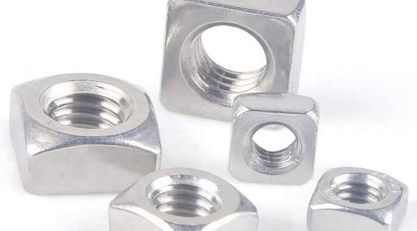 Customized 304 stainless steel square nut square nut GB39 DIN557 square nut 3/8