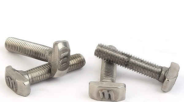 Supply 304 stainless steel T-screw European standard 45 profile photovoltaic bracket bolt 3/8