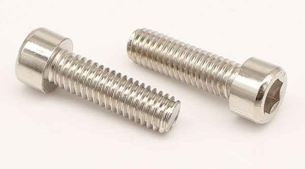 Customized nickel-plated bicycle bottle cage screw cylindrical head hexagon socket screw bolt 3/4