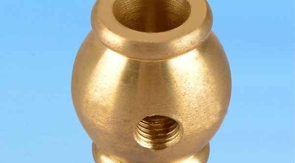 Hexagon knurled copper nut automatic lathe copper parts 3/8 5/8 1/2-13 1/4-20