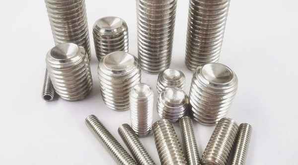 Customized stainless steel standard standard parts 304 stainless steel screw inner hexagonal concave end fixed 3/4