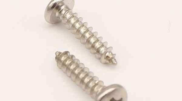 Customized nickel-plated B head self-tapping screw big round head self-tapping screw 1/2-13