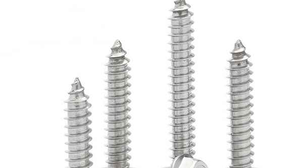 Supply 304 stainless steel flanged outer hexagon cross self-tapping screws pointed tail pointed head with wood screws