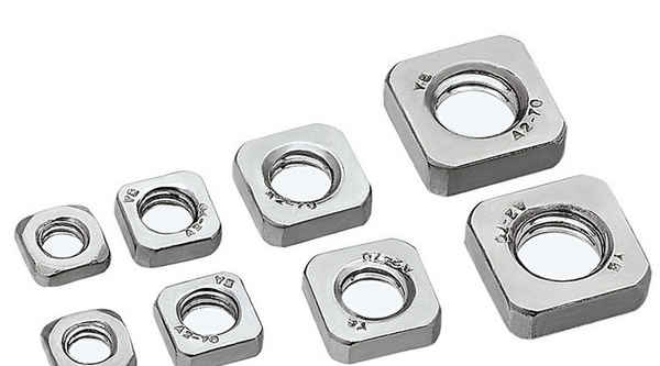 Customized DIN562 DIN557 Square Thin Nut Square Thin Nut Square Nut Square Nut