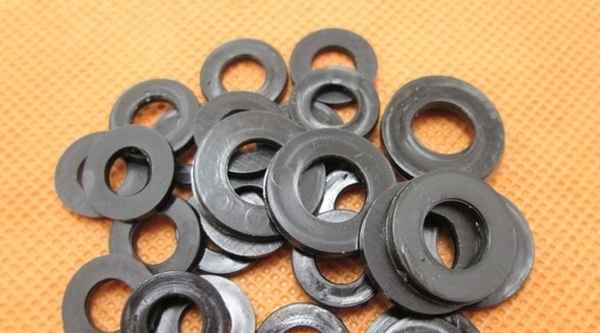 Customized black nylon gasket plastic flat gasket flat gasket insulation flat gasket high temperature plastic gasket