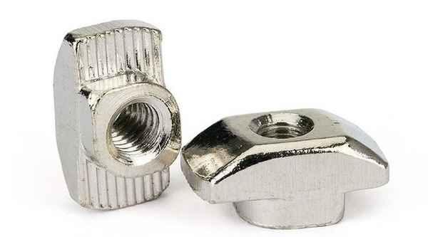 Customized 304 stainless steel European standard aluminum profile T-nut rear boat nut 1/2-13