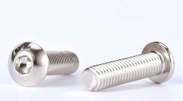 Machining grade 10.9 nickel-plated pan head hex socket head screw 3/8 5/8