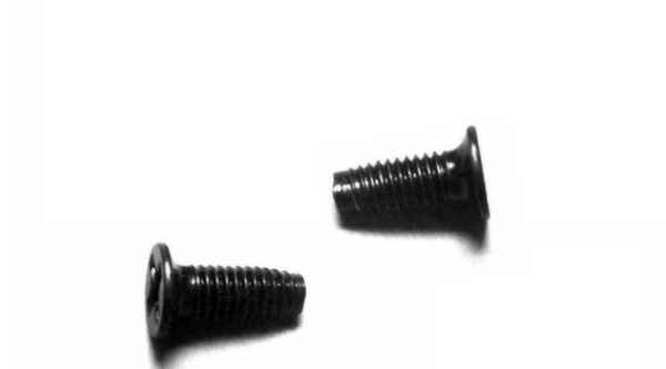 Supply black zinc plated cross countersunk head triangle teeth self-tapping screws self-locking screws cabinet chassis screws