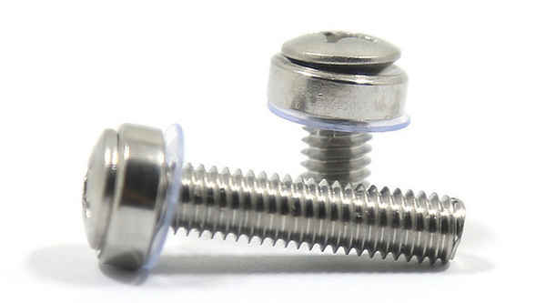 Customized 304 Stainless Steel Crown Screw Crown Screw Cabinet Screw Cabinet Screw with PVC