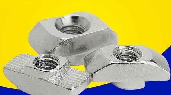 Customized European standard T-type nut t-type nut industrial aluminum profile accessories step nut 3/8