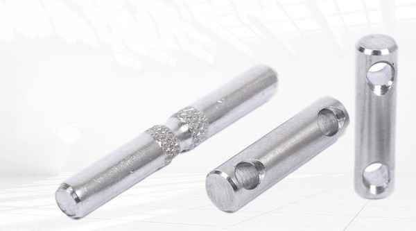 Stainless steel non-standard pin shaft external thread knurled pin non-standard positioning pin 304 pin shaft