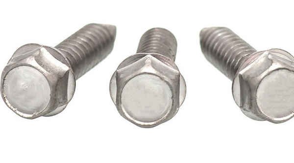 Customized outer hexagon plus hard aluminum alloy screw with pad pointed tail self-tapping screw self-tapping screw 5/8