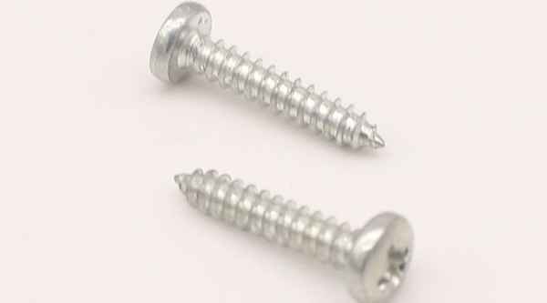 Supply white plated B head self-tapping screw big round head self-tapping screw 5/8 1/2-13