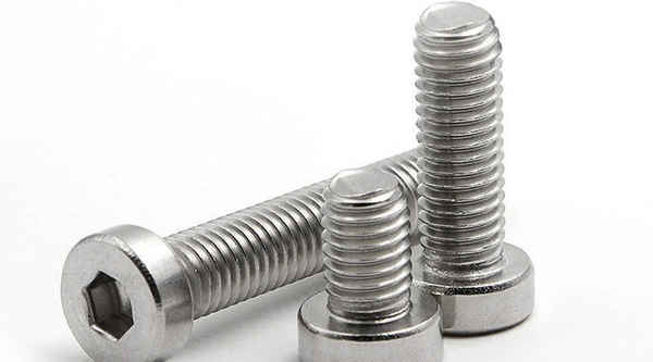 Customized 304 stainless steel dwarf head bolt screw thin head hexagonal screw 5/8