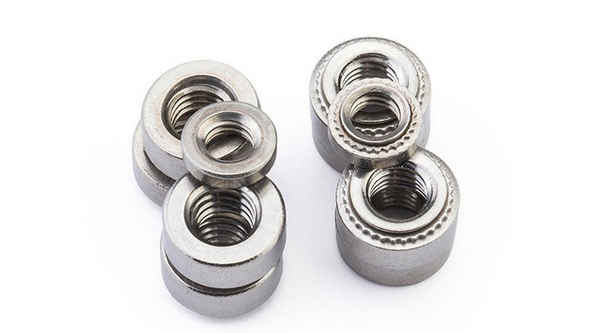 Processing 304 stainless steel pressure riveting nut pressure riveting piece pressure plate nut pressure Liu 3/8