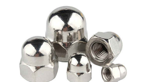 Customized cover nut decorative screw cap fine tooth anti-tooth cap mother cap round ball head nut 3/4