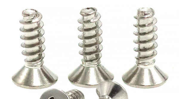 Production of cross countersunk head KB iron galvanized flat tail self-tapping screws GB846 3/4