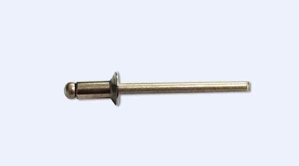 Supply 304 stainless steel iron core combination open type flat head countersunk head pull rivet 1/2-13