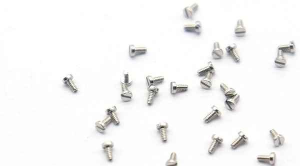 Non-standard small screws clock glasses self-tapping screws stainless steel flat head machine teeth