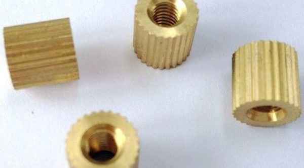 copper nut manufacturer copper insert plastic nut suitable for parking sensors