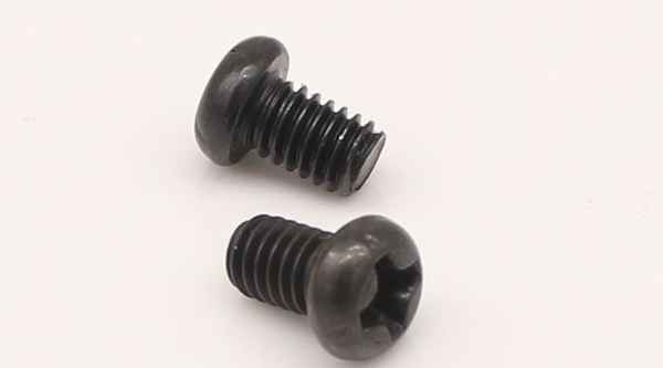 Custom Black Plated Cross Recessed Pan Head Round Head Machine Thread Machine Screws 5/8