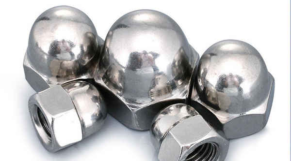 Customized 304 stainless steel cap nut cap-shaped decorative cap nut ball head