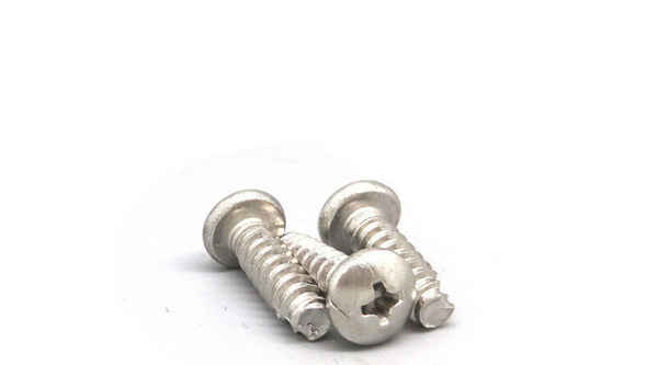 Supply stainless steel 304 pan head cross cut tail screw plastic non-standard screw 3/8 5/8