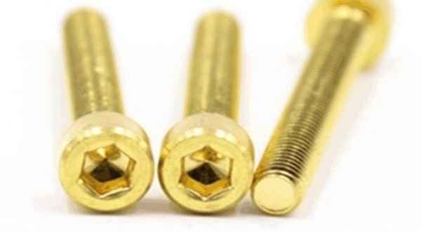 Brass Screw Cylindrical Head DIN912 Standard Hexagon Thread Extension