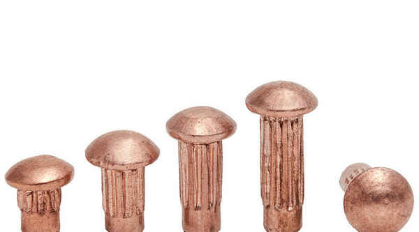 Production sign rivets copper rivets GB827 knurled nameplates solid semi-circular head big head rivets 3/4