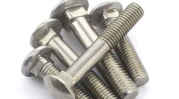 Wholesale GB12 bridge carriage screw small head semi-circle head square neck carriage bolt 3/8 5/8