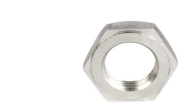 Factory supply stainless steel thin hexagon nuts stainless steel fasteners non-standard can be customized