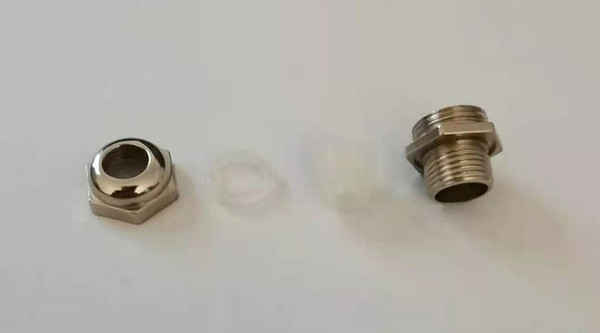 Zinc Alloy Nickel-plated Outlet Silicone Plug 3/8 5/8 1/2-13 1/4-20