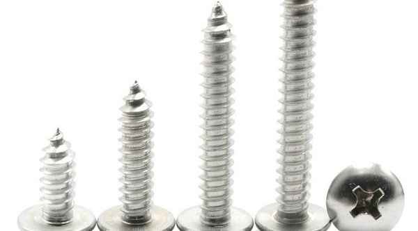 Production of 201 stainless steel mushroom head self-tapping screw cross large flat head self-tapping screw 3/4 5/8