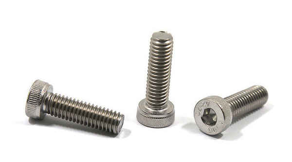 Production of 304 thin cup head hex socket head cap screws short head bolts screws 3/4 5/8