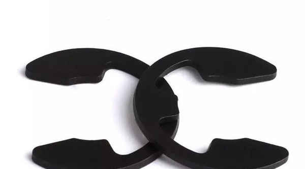 Customized opening circlip E-type circlip shaft card iron black opening retaining ring circlip