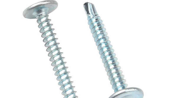 Cross round head self-tapping screw with pad Washi self-drilling screw pan head drill tail dovetail screw 1/2-13