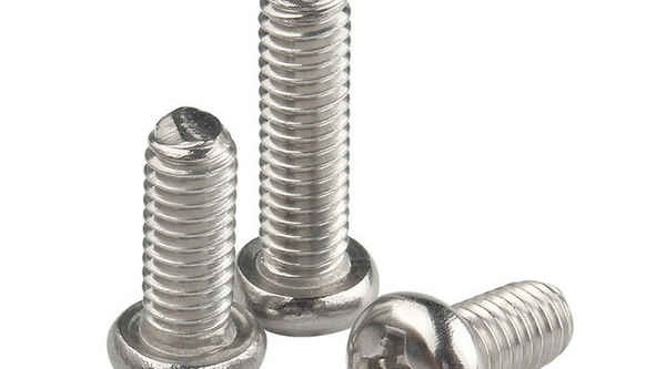 Production of 304 stainless steel cross head screw pan head bolt small screw 1/2-13