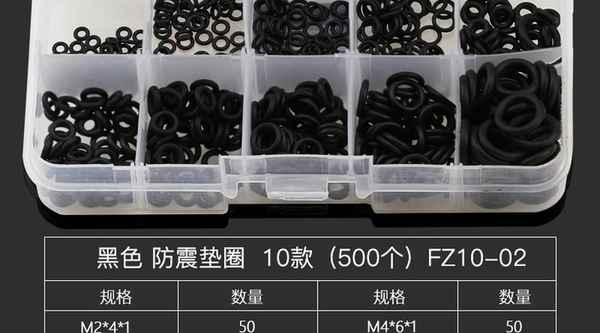 Processing type 0 mechanical seal rubber ring seal vibration waterproof wear-resistant oil-resistant performance 1/2-13 1/4-20