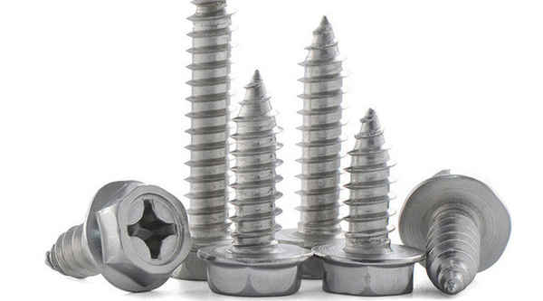 Production of 304 stainless steel outer hexagonal flange self-tapping screw pocket concave brain cross flange self-tapping screw 3/4 1/4-20