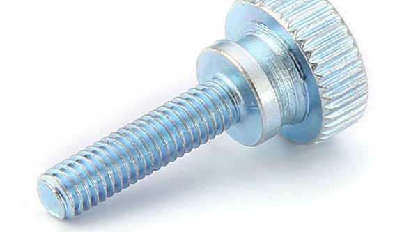 Custom-made carbon steel high-head knurled hand screw step double-layer big head adjustment screw adjustment screw