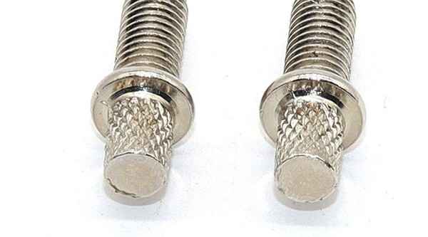 Knurled ring stop thick rod bolt non-standard special-shaped hand screw half-threaded multi-specification