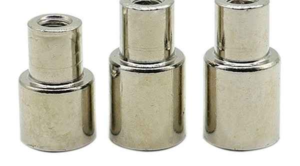 Special-shaped non-standard nut cap lengthened step multi-specification round nut double joint