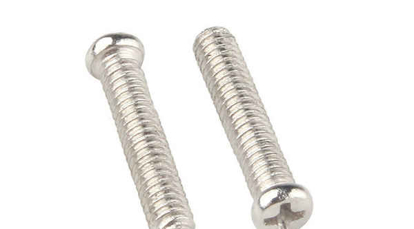 Custom Nickel Plated Cross Round Head Screws Pan Head Bolts Thin Head Machine Wire CM Electronic Small Screws